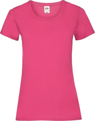 Produktbild von Fruit of the Loom - "Valueweight" T-Shirt für Damen LT2232 (M) (Fuchsie)