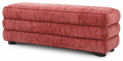 Produktbild von Casa Padrino Luxus Sitzbank Bordeauxrot / Schwarz 142 cm - Wohnzimmer & Hotel Möbel
