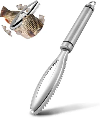 Produktbild von Fischschupper, Edelstahl-Fischschupper, professioneller Fischschupper, Fischschupper, Küchenwerkzeug