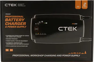 Immagine prodotto di CTEK Pro 25S EU 300W 12 V 8504405590 40-194 Automatikladegerät 12 V 25 A (8504405590 40-194)
