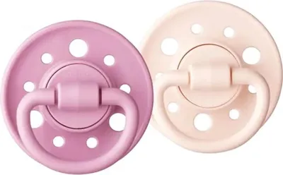 Image de Sucettes Bébé Caoutchouc Dodie Gaia, Ronde, 0-6 Mois, Jardin Botanique, Lot de 2