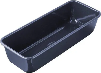 Zdjęcie produktu dla Forma do pieczenia 25 cm, emaliowana, czarna, do soczystych ciast