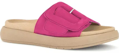 Zdjęcie produktu dla Gabor 63.751 buty damskie - wygodne różowe klapki rekreacyjne NOWOŚĆ