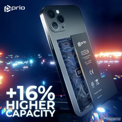 Image de prio Batterie haute performance pour iPhone X (3150 mAh) - Universel APN -