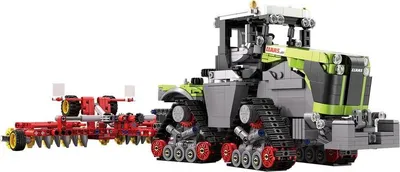 Zdjęcie produktu dla Ciągnik gąsienicowy CaDA CLAAS 1/32 (1336 części)