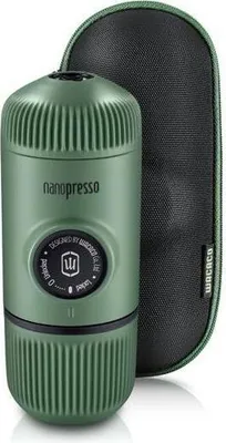 Produktbild von Cestovní kávovar Wacaco Nanopresso (zelený) + tvrdé pouzdro