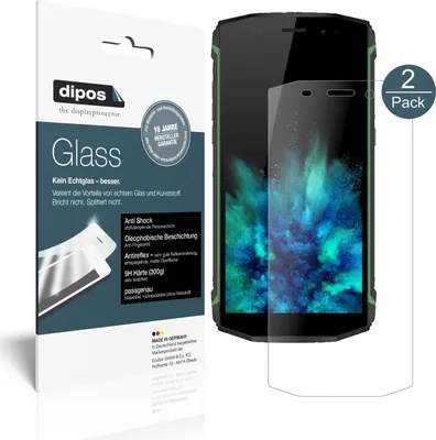 Produktbild von Dipos Glass, Blackview, Blackview BV5800 Pro, Schockresistent, 2 Stück(e)