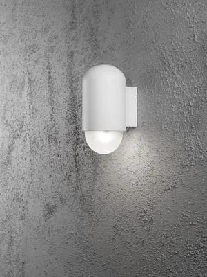 Image de Applique murale Konstsmide Sassari High Power LED - aluminium laqué blanc, verre acrylique opale ; 7525-250