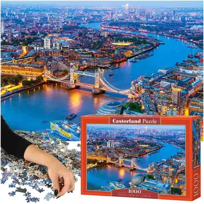 Immagine prodotto di Puzzle 1000 elementów Widok Londynu Castorland