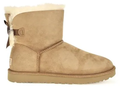 Produktbild von Ugg Mini Bailey Bow II Laarzen Chestnut - Dames Laarzen - 1016501-CHE
