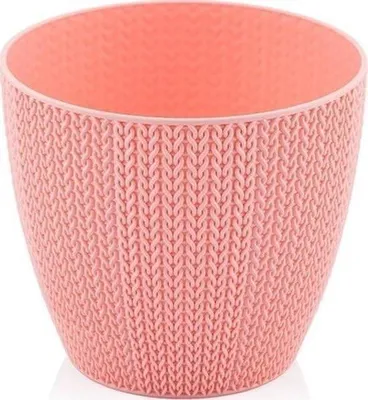 Image de Pot de fleurs - 5 litres - Avec système de drainage - Rose