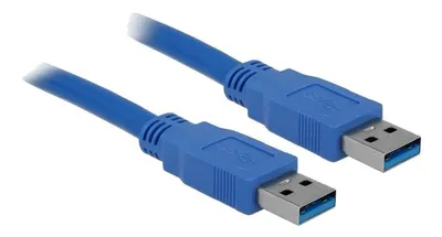 Produktbild von DELOCK USB Kabel A -> A St/St 3.00m blau