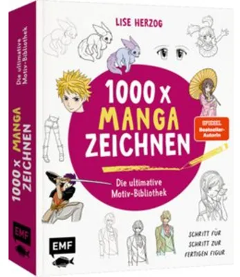 Obrázek produktu pro Die ultimative Motiv-Bibliothek - 1000 x Manga zeichnen