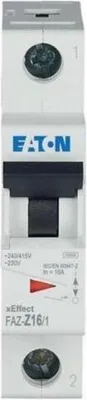 Immagine prodotto di Interruttore automatico 1P Z 16A 10kA AC FAZ-Z16/1 278626