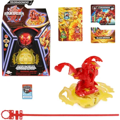 Produktbild von Bakugan 3.0 Special Attack 1er Pack - Dragonoid, Spielset, 6 Jahr(e)