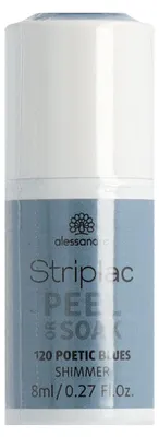 Produktbild von alessandro Striplac Peel or Soak Poetic Blues, 8 ml, Blau, Poetic Blues, 1 Stück(e)