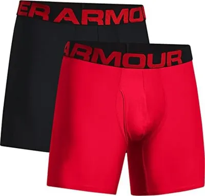 Produktbild von Under Armour UA Tech 6in 2 Pack-RED - S