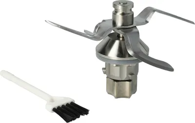 Produktbild von vhbw Mixmesser kompatibel mit Vorwerk Thermomix TM5 Küchenmaschine - Mit 4 Klingen aus Edelstahl, inkl. Dichtring