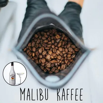 Produktbild von NOVA ERA Aromatisierter Premium Kaffee gemahlen 100 g | viele Sorten – für alle Kaffeemaschinen, Lose Kaffee MALIBU KAFFEE