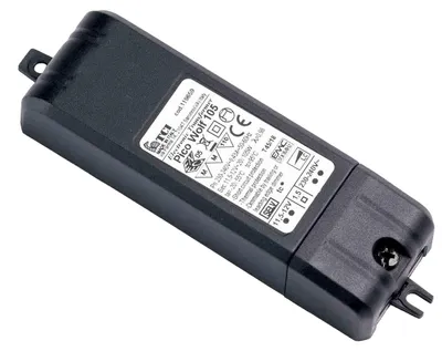 Productafbeelding van TCI® Pico Wolf 105 Elektronische Transformator Halogeen - 20-105Watt - 12V – zwart - 107×35×21mm