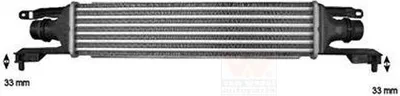 Produktbild von VAN WEZEL 37004421 Ladeluftkühler LLK für OPEL Corsa D Schrägheck (S07) Turbo Intercooler
