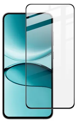 A screen protector is shown on top of a smartphone.