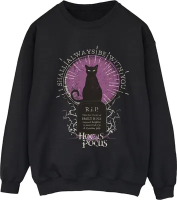Image de Disney - "Hocus Pocus RIP Emily Binx" Sweat-shirt pour femme BI15648 (XL) (Noir)