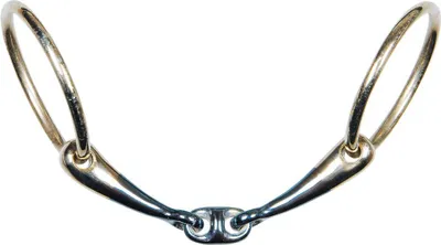 Produktbild von Harry´s Horse Anatomic Sweet Iron 14 Mm Gegliedertes Bit Golden 12.5 cm Golden 12.5 cm