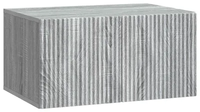 Produktbild von vidaXL Wandmontierter TV-Schrank 59,5 x 41 x 30 cm Sonoma-Grau