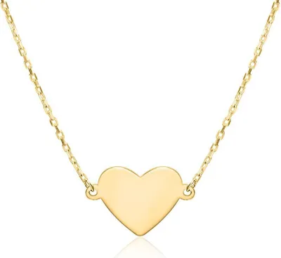 Produktbild von Unique Halskette Herz für Damen aus 9K Gold