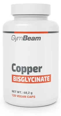 Produktbild von GymBeam - Kupferbisglycinat, 120 Kapseln