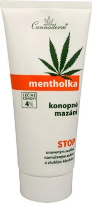 Image de CANNADERM Mentholka Gel de massage au chanvre avec effet rafraîchissant contre la fatigue musculaire 200 ml