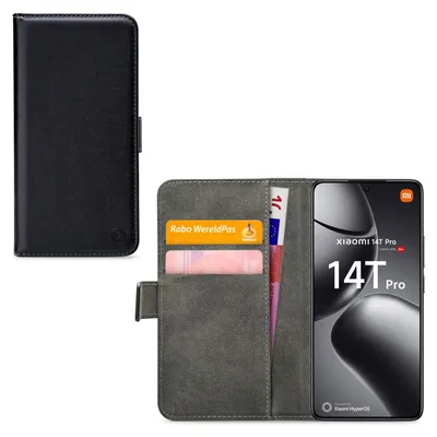 Productafbeelding van Mobilize Classic Gelly Wallet Book Case Xiaomi 14T Pro Black