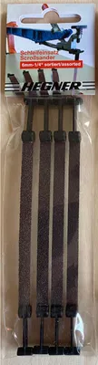 Produktbild von Hegner Schleifeinsätze für Dekupiersäge 12mm 1/2' Korn 80 120 240 320 - 4 Stück