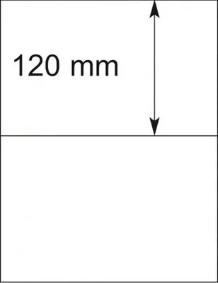 Produktbild von Lindner 802105P T-Blanko-Blätter - 10er-Packung