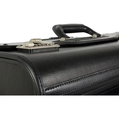 Produktbild von Soennecken Pilotenkoffer Leipzig 5174 Leder mit rollen schwarz