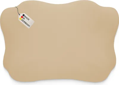 Produktbild von Bezug passend für Glückstoff Orthopädisches Kissen / Zibroges Nackenkissen / DONAMA Kissen : Farbe - Camel