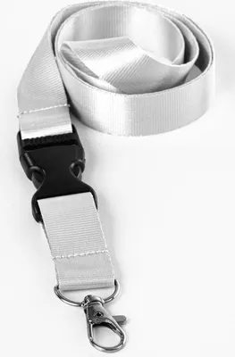 Produktbild von Jumadas Schlüsselband – Schlüsselband – Klickverschluss – Schlüsselband – Schlüsselband – Weiß – 50 cm