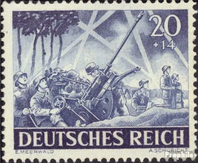 Produktbild von Briefmarken Deutsches Reich 1943 Mi 838 mit Falz Heldengedenktag
