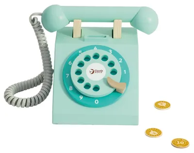 Zdjęcie produktu dla Classic World Klasyczny Drewniany Telefon Dla D