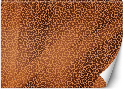 Produktbild von Vlies fototapete Panther Leopardenfell Textur-Muster 150x105 cm Feeby Orange inkl. Kleber einfache Montage