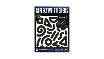 Immagine prodotto di Adesivo riflettente REFLECTIVE BERLIN "Shapes" SB-verp Doodle, nero