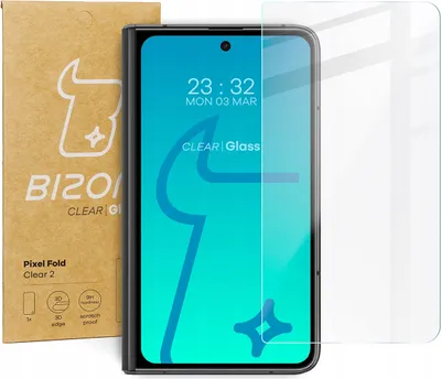 Produktbild von Bizon Glass Clear 2 gehärtetes Glas für Pixel Fold