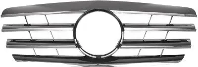 Produktbild von DIEDERICHS 1614440 Kühlergrill Frontgrill passend für MERCEDES-BENZ E-Klasse Limousine (W210) Schwarz Chrom