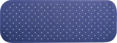 Produktbild von MSV Dusch-/Badeschutzmatte Bad - Gummi - blau - 36 x 97 cm