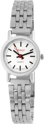 Produktbild von BAHNHOF 100422100136 Damen-Armbanduhr, Metall-Armband