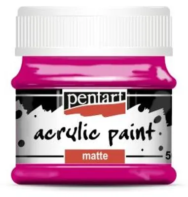 Obrázek produktu pro Akrylová barva matná PENTART 50 ml MAGENTA