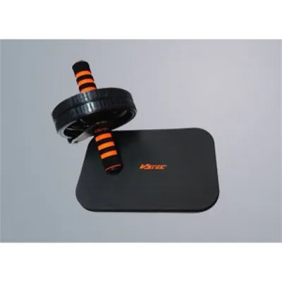 Produktbild von V3TEC AB WHEEL Bauchtrainer,schwarz- schwarz-orange -