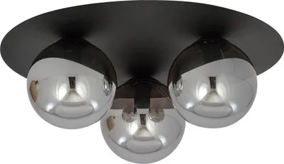 Obrázek produktu pro Stropní svítidlo Emibig 3xE14 40W SOLAR 3 BLACK/GRAFIT 1128/3