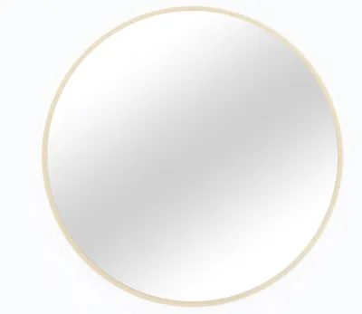 Obrázok produktu pre Okrúhle zrkadlo na stenu SOL - zlaté